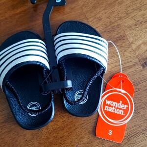 WONDER NATION  BABY SANDALS NEW SIZE 3